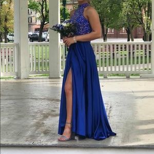 Sherri Hill Two Piece Prom Dress